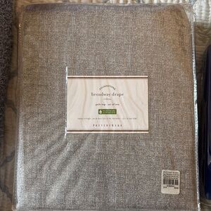 Pottery Barn Gray Broadway Window Drape